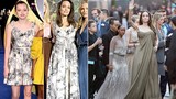 Hai con gái Angelina Jolie mặc váy cũ của mẹ đi sự kiện