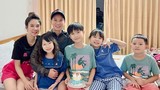 Bất ngờ cuộc sống giản dị của 4 con nhà Lý Hải - Minh Hà