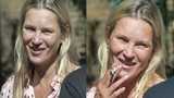 Siêu mẫu Kate Moss lộ vẻ già nua gây ngỡ ngàng