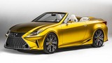 Lexus LF-C2: Vàng óng ả, đẹp kiêu sa