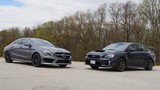 Subaru WRX STI “cận chiến” Mercedes CLA45 AMG