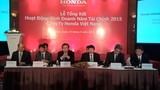 Honda tăng trưởng mạnh trong năm tài chính 2015