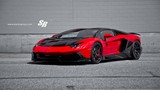 Tuyệt phẩm Aventador “độ mâm khủng” với 2 tông màu độc đáo