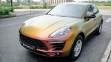 “Soi” SUV hạng sang Porsche Macan tiền tỷ, màu độc tại Sài Gòn