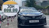 Toyota Camry biển "ngũ phát" 88.888 rao bán hơn 3 tỷ tại Hà Nội