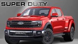 Ford Ranger Super Duty 2026 lộ diện, chờ ngày ra mắt