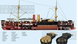 Mổ xẻ thiết giáp hạm Định Viễn "khủng" nhất nhà Thanh