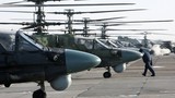 Quan sát trực thăng tấn công Ka-52 tập trận ở Viễn Đông