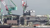 Ảnh mới nhất siêu hạm Izumo thứ hai của Nhật Bản