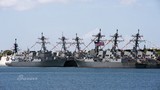 Kinh hồn dàn tàu chiến khủng tham gia tập trận RIMPAC-2016