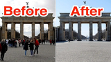 Kinh ngạc thủ đô nước Đức trước và sau khi dịch COVID-19 bùng phát