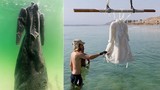 Điều gì xảy ra nếu ngâm váy dưới biển Chết 2 năm?