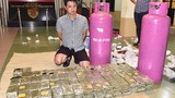 490 bánh heroin được giấu trong bình gas thế nào?