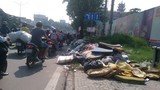 Ngán ngẩm cảnh rác thải bủa vây đường phố ở đô thị lớn nhất nước
