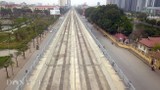 Xem diện mạo tuyến metro Nhổn - ga Hà Nội từ trên cao