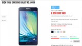 Samsung Galaxy A3 và A5 có giá từ 6,99 triệu đồng
