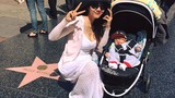 Ngọc Quyên cùng con trai thăm Đại lộ danh vọng Hollywood