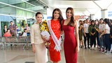 Phạm Hương, Thiên Lý tiễn Lệ Hằng đi thi Miss Universe 2016