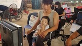 Hot Face sao Việt 24h: Con gái Dustin Nguyễn đến phim trường thăm bố