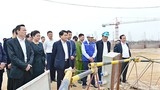 Chủ tịch Hà Nội thị sát tiến độ dự án Nhà máy nước mặt sông Đuống