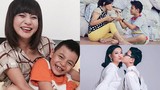 Khoảnh khắc đáng yêu của Cát Phượng bên con trai