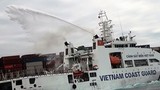 Tàu hàng nước ngoài cháy trên biển Ninh Thuận, nguy cơ tràn dầu