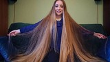 Mái tóc dài gần 1m60 của nàng Rapunzel đời thực gây choáng