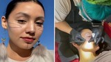 Video: Hình xăm lạ trên mặt của cô gái gây chú ý