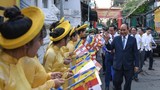 Chủ tịch nước Nguyễn Xuân Phúc chúc mừng Đại lễ Phật đản tại TPHCM