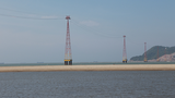 Ngắm nhìn toàn cảnh cáp treo vượt biển dài nhất Bắc Trung Bộ