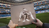 1.100 bức vẽ tái hiện sự nghiệp của Cristiano Ronaldo 