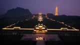 Đẹp tuyệt mỹ toàn cảnh chùa Bái Đính về đêm