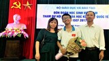 Đoạt giải Intel ISEF, tác giả “Cánh tay robot” được khen thưởng