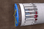 Xem robot “khủng” đào hầm metro xuyên lòng đất ở Sài Gòn