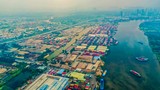 Toàn cảnh cảng Trường Thọ, một phần của thành phố phía đông Sài Gòn