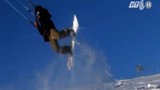 Thích mê trò lướt ván diều trên tuyết