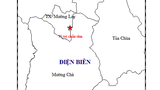 Điện Biên: Động đất mạnh 3,2 độ richter lúc rạng sáng
