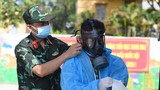 15 xe đặc chủng của quân đội khử khuẩn ngõ ngách 4 huyện Bắc Giang