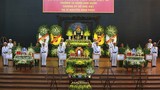 Nghẹn ngào hình ảnh lễ tang 3 chiến sĩ Cảnh sát PCCC hy sinh