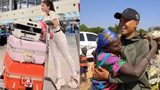 Bị mắng ké fame Quang Linh sang châu Phi, bà Nhân Vlog nói gì?