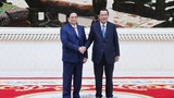 Lễ đón chính thức Thủ tướng Phạm Minh Chính thăm Campuchia
