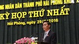 Ông Nguyễn Văn Tùng được bầu giữ chức Chủ tịch UBND Hải Phòng
