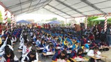 Ảnh: Hơn 500 học sinh giỏi Hải Phòng tham gia khai bút đầu xuân