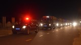 Cảnh 250 Cảnh sát cơ động vượt 1000 km cấp bách chi viện Bình Dương