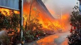 Hải Dương: Cháy lớn tại Công ty Hồng Ngọc và Liên Hưng Phát