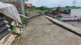 Sóc Sơn: Kè hữu sông Cầu hoàn thành chưa lâu... sạt lở nghiêm trọng