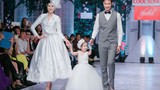 Huy Khánh - Mạc Anh Thư mang con gái lên sàn catwalk