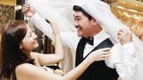 Khánh Hiền đi thử váy cưới cùng hôn phu Việt kiều