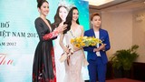 Hà Thu nhận vương miện, chính thức tham gia Miss Earth 2017