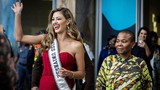 Đương kim Hoa hậu Hoàn vũ rạng rỡ về nước sau 2 tháng đăng quang